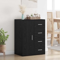 Sonata H Служебен шкаф Черния дъб 59 x 39 x 80 см Инженерно дърво - Дневна