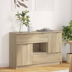 Sonata H Служебен шкаф Сонома дъб 100 x 30 x 65,6 Инженерно дърво - Шкафове, Витрини, Модулни секции