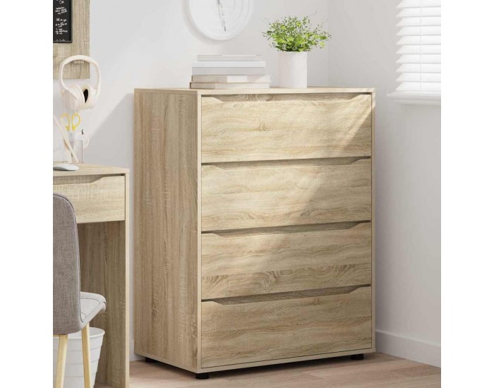 Sonata H Шкафове за съхранение 2 pcs Сонома дъб 80 x 48 x 105 см