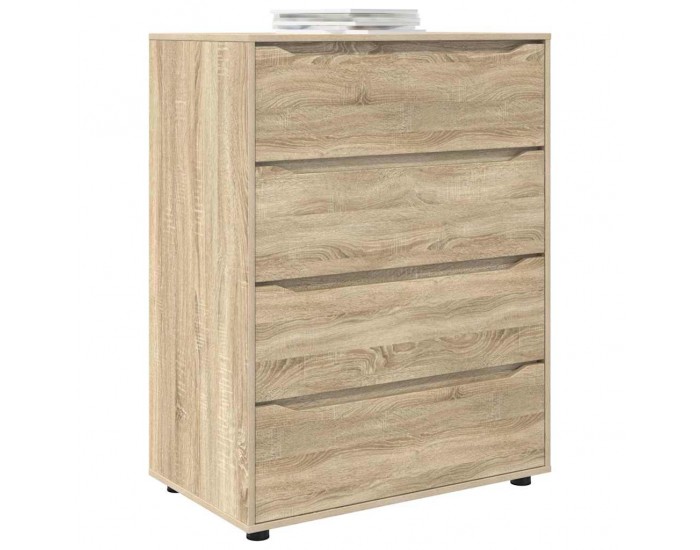 Sonata H Шкафове за съхранение 2 pcs Сонома дъб 80 x 48 x 105 см