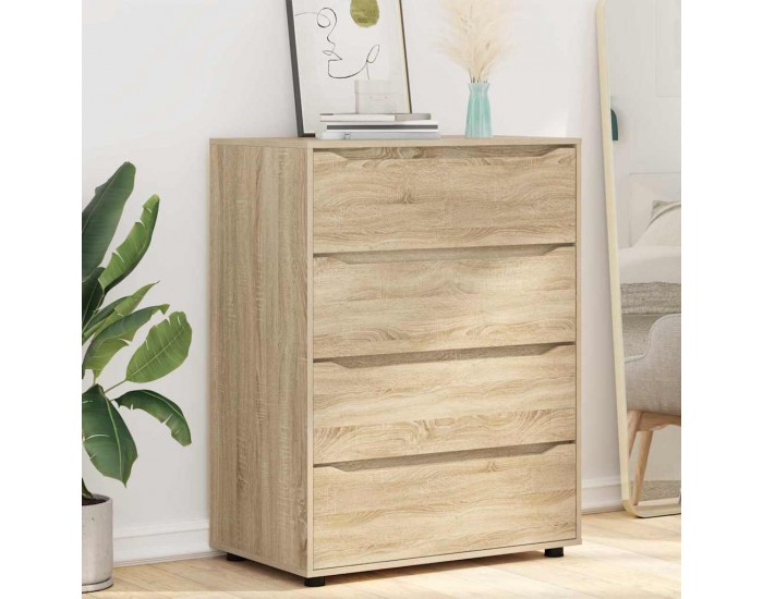 Sonata H Шкафове за съхранение 2 pcs Сонома дъб 80 x 48 x 105 см