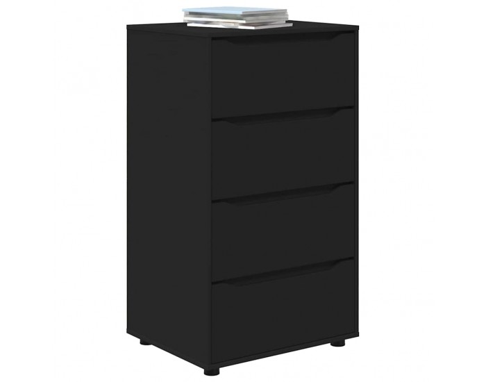 Sonata H Шкафове за съхранение 2 pcs Черно 60 x 48 x 105 см