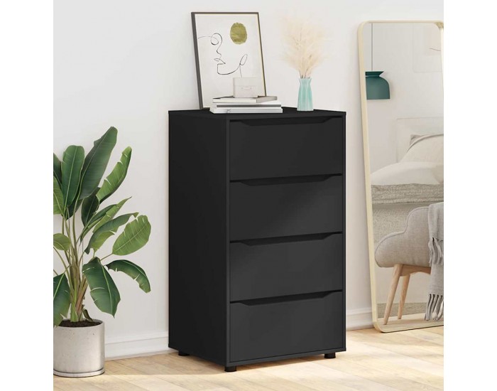 Sonata H Шкафове за съхранение 2 pcs Черно 60 x 48 x 105 см