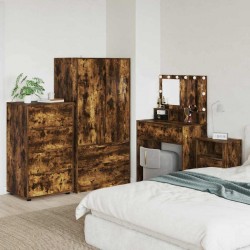 Sonata H Шкафове за съхранение 2 pcs Димян дъб 60 x 48 x 105 см - Гардероби