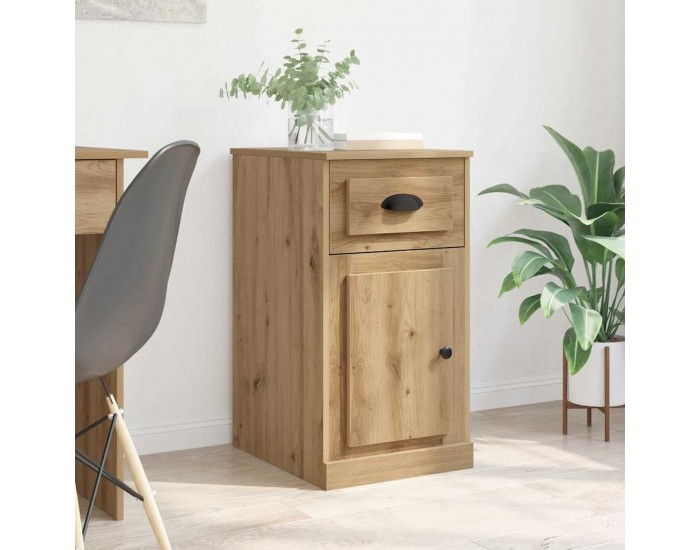 Sonata H Страничен шкаф Дъб 40 x 50 x 75 см Инженерно дърво