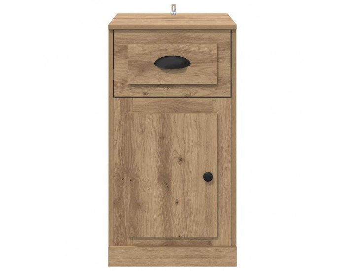 Sonata H Страничен шкаф Дъб 40 x 50 x 75 см Инженерно дърво