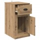 Sonata H Страничен шкаф Дъб 40 x 50 x 75 см Инженерно дърво