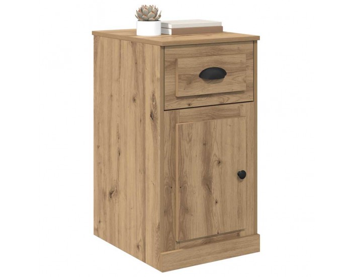 Sonata H Страничен шкаф Дъб 40 x 50 x 75 см Инженерно дърво