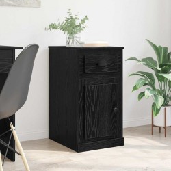 Sonata H Страничен шкаф Черния дъб 40 x 50 x 75 см Инженерно дърво - Гардероби