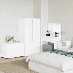 Sonata H Шкаф за съхранение Бяло 80 x 48 x 57 см Инженерно дърво - Гардероби