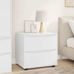 Sonata H Шкаф за съхранение Бяло 60 x 48 x 57 см Инженерно дърво - Спалня