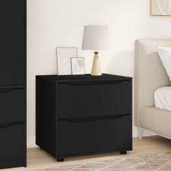 Sonata H Шкаф за съхранение Черно 60 x 48 x 57 см Инженерно дърво - Гардероби