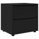 Sonata H Шкаф за съхранение Черно 60 x 48 x 57 см Инженерно дърво