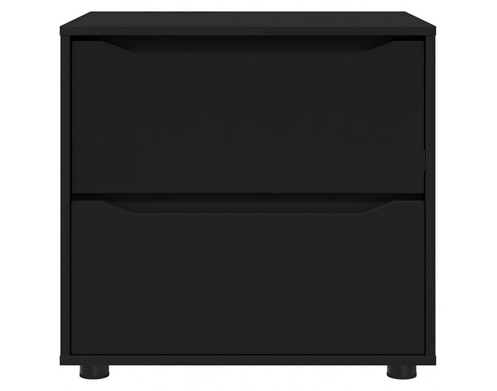 Sonata H Шкаф за съхранение Черно 60 x 48 x 57 см Инженерно дърво