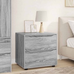 Sonata H Шкаф за съхранение Сив Сонома 60 x 48 x 57 см Инженерно дърво - Гардероби