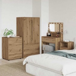 Sonata H Шкаф за съхранение Дъб 60 x 48 x 81 см Инженерно дърво - Гардероби