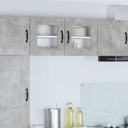 Sonata H Горен кухненски шкаф с рафт Циментено сиво 40 x 31 x 40 см - Модулни кухни