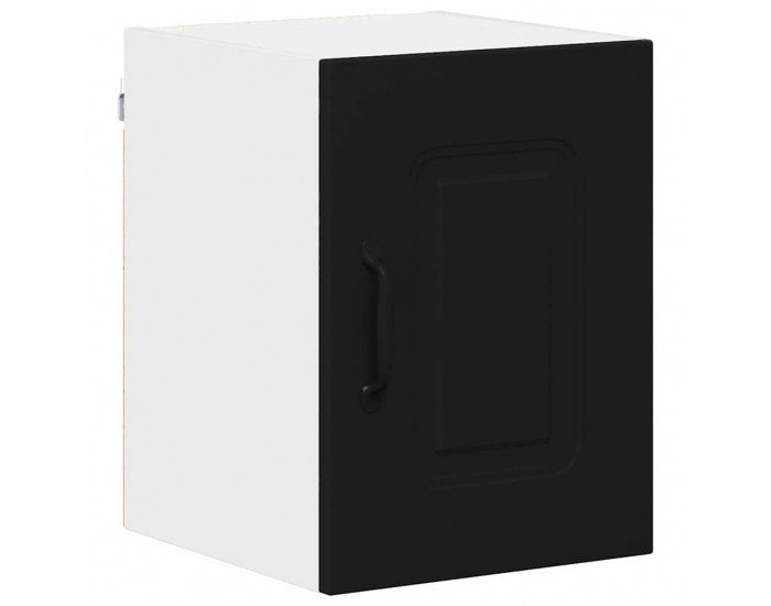Sonata H Горен кухненски шкаф с рафт с врата 2 pcs Черно 30 x 31 x 40 см