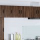 Sonata H Горен кухненски шкаф с рафт 2 pcs Кафяв дъб 30 x 31 x 40 см
