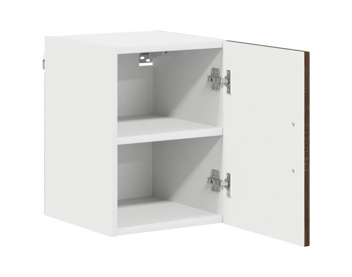 Sonata H Горен кухненски шкаф с рафт 2 pcs Кафяв дъб 30 x 31 x 40 см