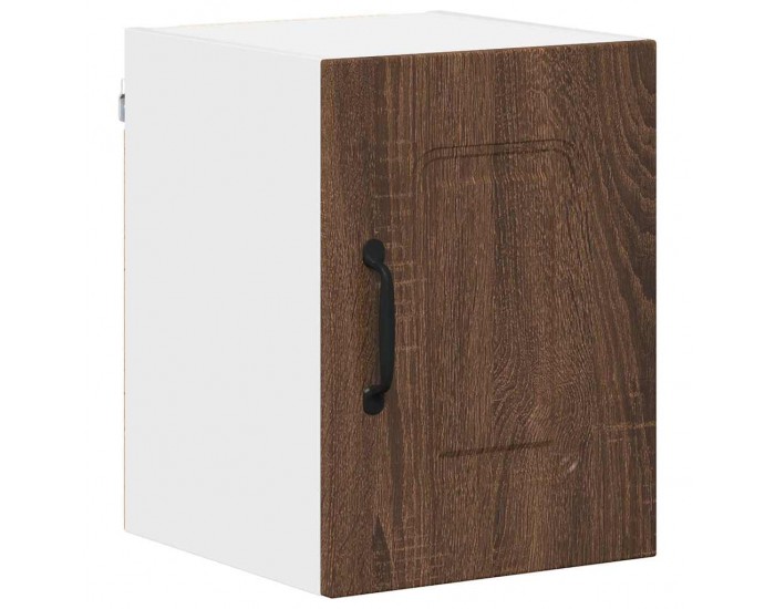 Sonata H Горен кухненски шкаф с рафт 2 pcs Кафяв дъб 30 x 31 x 40 см
