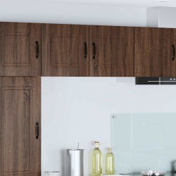 Sonata H Горен кухненски шкаф с рафт 2 pcs Кафяв дъб 40 x 31 x 40 см - Модулни кухни