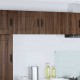 Sonata H Горен кухненски шкаф с рафт 2 pcs Кафяв дъб 50 x 31 x 40 см