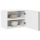 Sonata H Горен кухненски шкаф с рафт 2 pcs Кафяв дъб 50 x 31 x 40 см