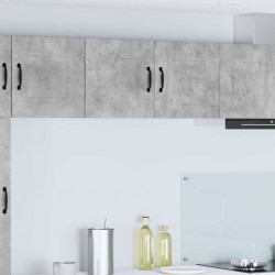 Sonata H Горен кухненски шкаф с рафт Циментено сиво 80 x 31 x 40 см - Модулни кухни