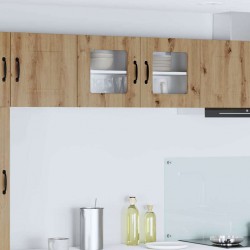 Sonata H Горен кухненски шкаф с рафт Дъб 80 x 31 x 40 см Инженерно дърво - Модулни кухни