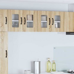 Sonata H Горен кухненски шкаф Сонома дъб 60 x 31 x 40 см Инженерно дърво - Модулни кухни