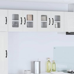 Sonata H Горен кухненски шкаф с рафт Лъскаво бяло 60 x 31 x 40 см - Модули Sonata