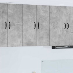 Sonata H Горен кухненски шкаф 2 pcs Циментено сиво 30 x 31 x 80 см - Модули Sonata