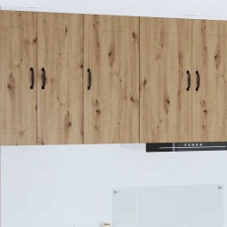 Sonata H Горен кухненски шкаф с рафт Дъб 40 x 31 x 80 см Инженерно дърво - Модули Sonata