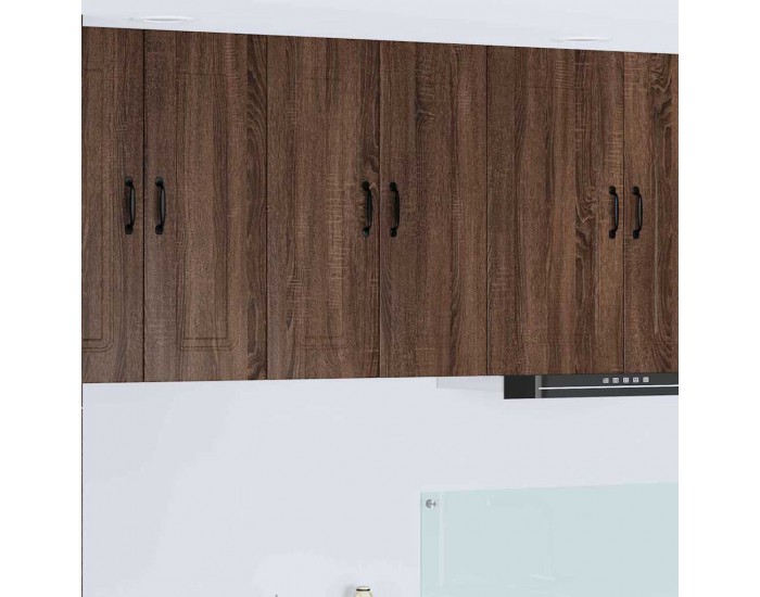 Sonata H Горен кухненски шкаф Кафяв дъб 60 x 31 x 80 см Инженерно дърво