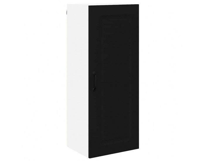 Sonata H Горен кухненски шкаф Черно 40 x 31 x 100 см Инженерно дърво