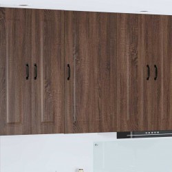 Sonata H Горен кухненски шкаф Кафяв дъб 50 x 31 x 100 см Инженерно дърво - Модулни кухни