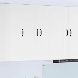 Sonata H Горен кухненски шкаф с рафт Лъскаво бяло 60 x 31 x 100 см - Модулни кухни
