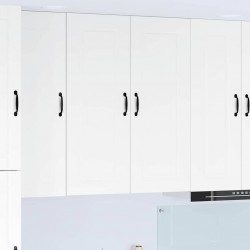 Sonata H Горен кухненски шкаф Бяло 80 x 31 x 100 см Инженерно дърво - Модулни кухни