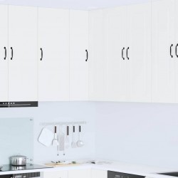 Sonata H Горен кухненски шкаф Бяло 57 x 57 x 100 см Инженерно дърво - Модулни кухни