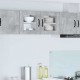 Sonata H Горен кухненски шкаф 2 pcs Циментено сиво 40 x 31 x 40 см