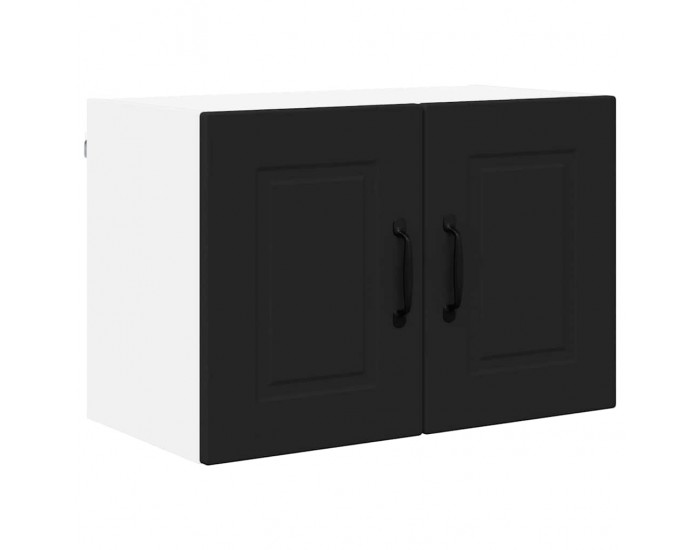 Sonata H Горен кухненски шкаф с рафт с врата 2 pcs Черно 60 x 31 x 40 см