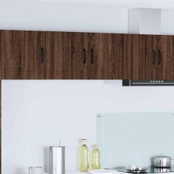 Sonata H Горен кухненски шкаф Кафяв дъб 80 x 31 x 40 см Инженерно дърво - Модули Sonata