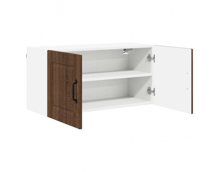 Sonata H Горен кухненски шкаф Кафяв дъб 80 x 31 x 40 см Инженерно дърво