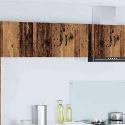 Sonata H Горен кухненски шкаф с рафт с врата Старо дърво 80 x 31 x 40 см - Модули Sonata