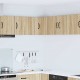Sonata H Горен кухненски шкаф Сонома дъб 57 x 57 x 40 см Инженерно дърво