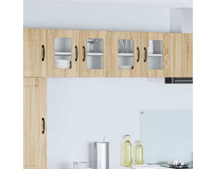 Sonata H Горен кухненски шкаф Сонома дъб 60 x 31 x 40 см Инженерно дърво