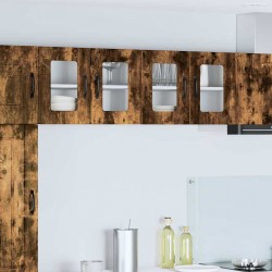 Sonata H Горен кухненски шкаф с рафт 2 pcs Димян дъб 60 x 31 x 40 см - Модулни кухни