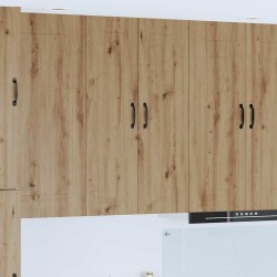 Sonata H Горен кухненски шкаф Дъб 30 x 31 x 100 см Инженерно дърво - Модулни кухни