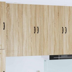 Sonata H Горен кухненски шкаф с рафт с врата Сонома дъб 60 x 31 x 100 см - Модули Sonata